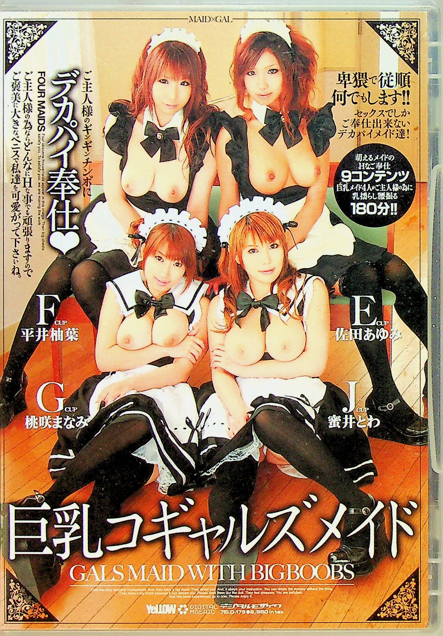（アウトレット）巨乳コギャルズメイド